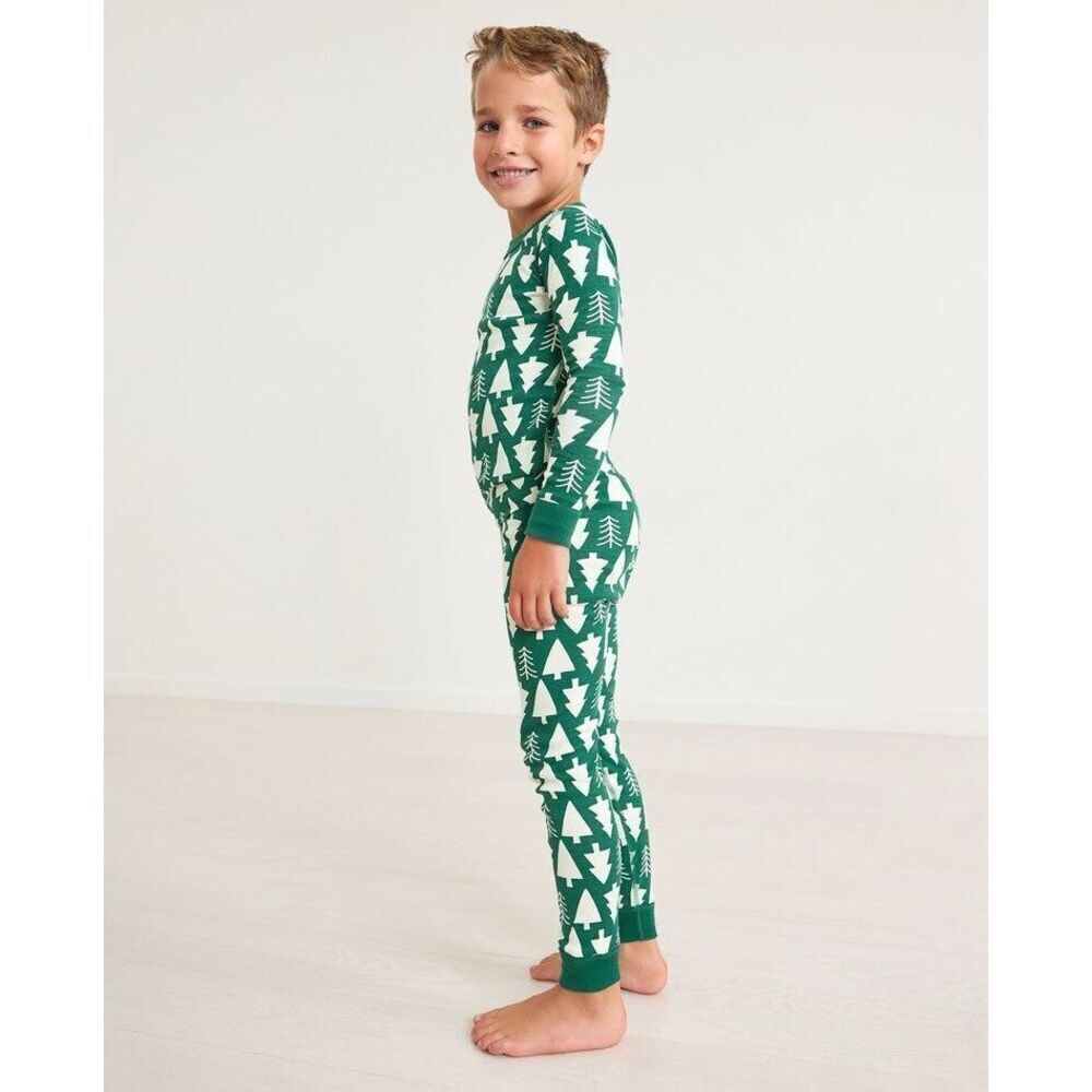 ✨Hanna Andersson Holiday HannaJams™ Pajama Sz 12 Top✨ - Picture 2 of 9